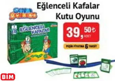 SAM GAMES EĞLENCELİ KAFALAR KUTU OYUNU
